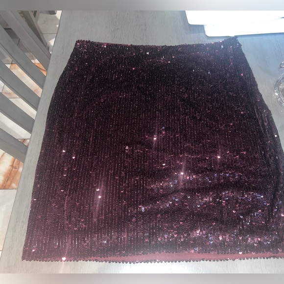 NWT Lauren Ralph Lauren Sequin Pencil Skirt 16 - Picture 5 of 9